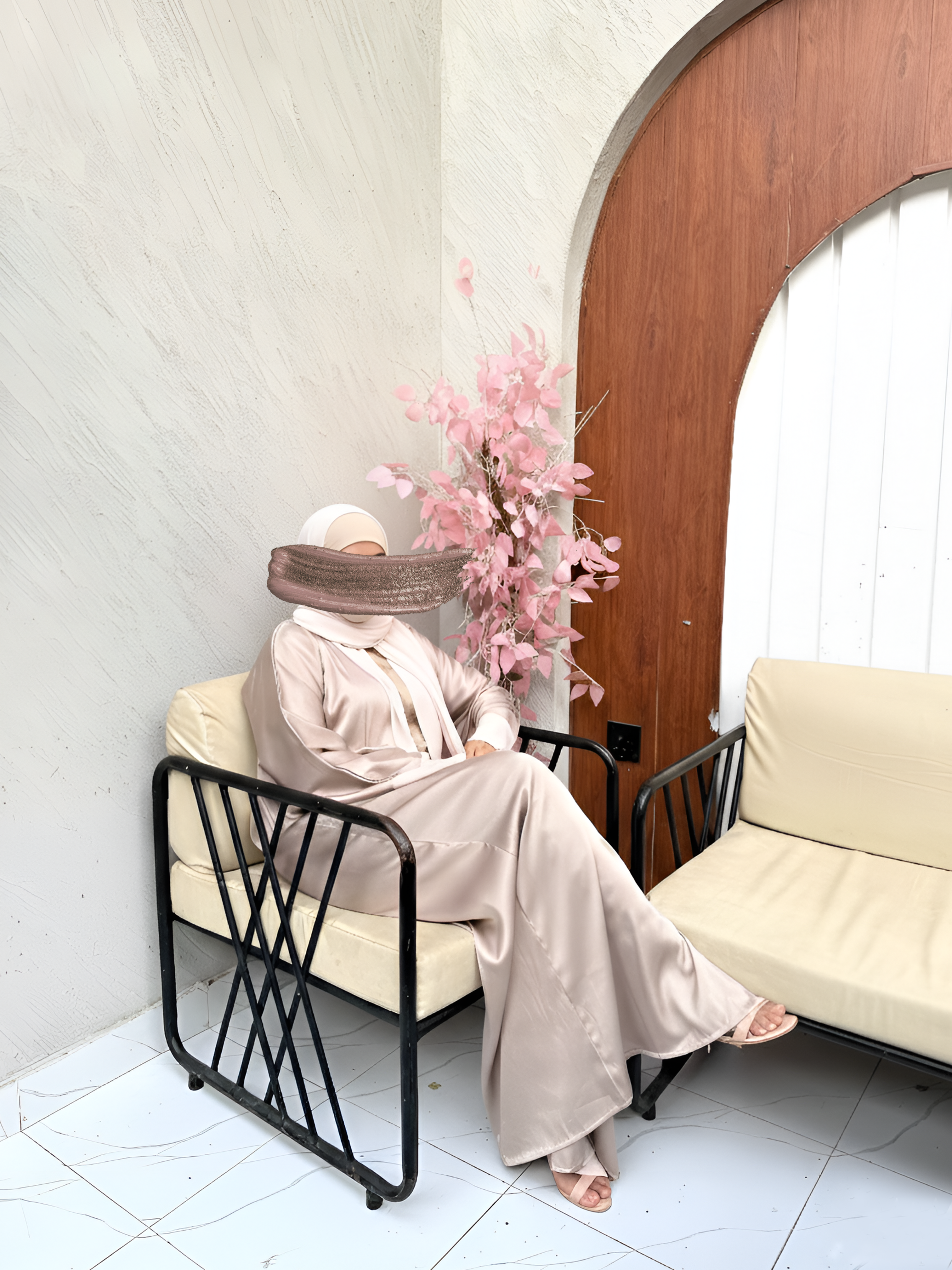 Beige Abaya