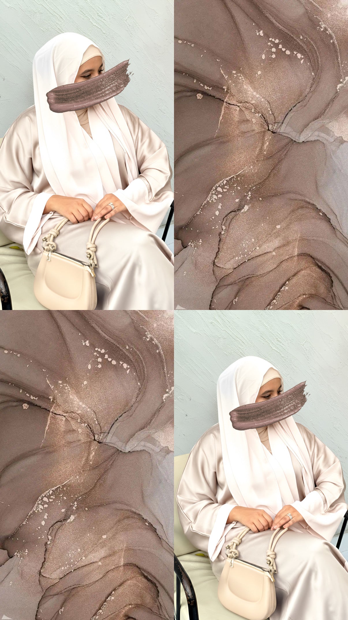 Beige Abaya