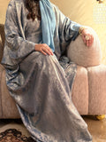 Sky Shimmer Abaya