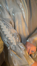 Shimmer Pistachio Abaya