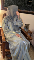 Metallic Copper Abaya